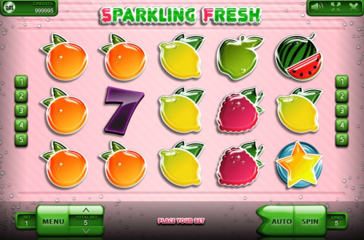 «Sparkling Fresh» — Вулкан игровые автоматы на деньги