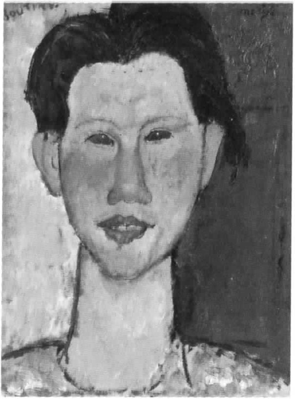 Портрет Хаима Сутина. 1916 г