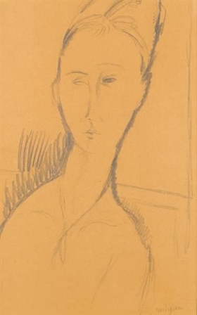 «Портрет Жанны», 1917 год