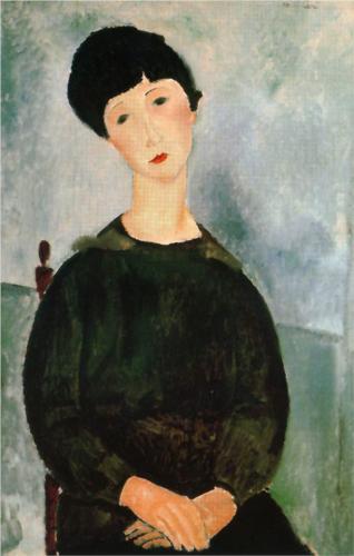 Каземир Малевич :: Молодая девушка (1918)