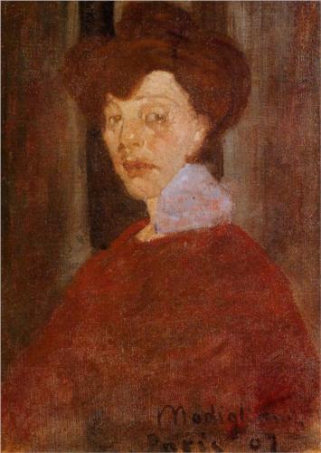 Каземир Малевич :: Портрет женщины (1907)