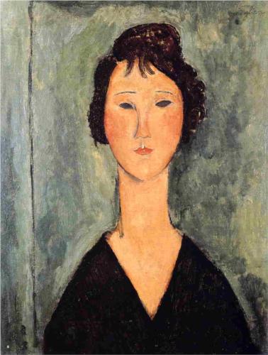 Каземир Малевич :: Портрет женщины (1919)