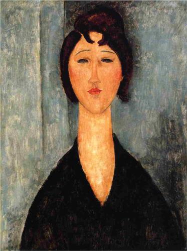 Каземир Малевич :: Портрет молодой женщины (1918)