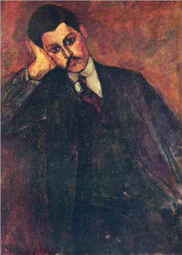 Каземир Малевич :: Портрет Жана Александра (1909)