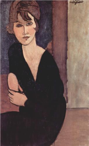 Каземир Малевич :: Портрет мадам Рейнуар (1916)