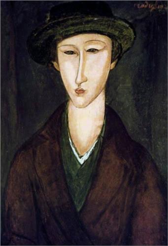 Каземир Малевич :: Portrait of Marevna (1919)