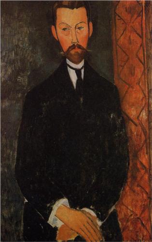 Каземир Малевич :: Портрет Поля Александера (1912)