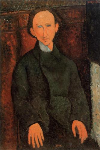 Каземир Малевич :: Портрет Пинчуса Кременжа (1916)