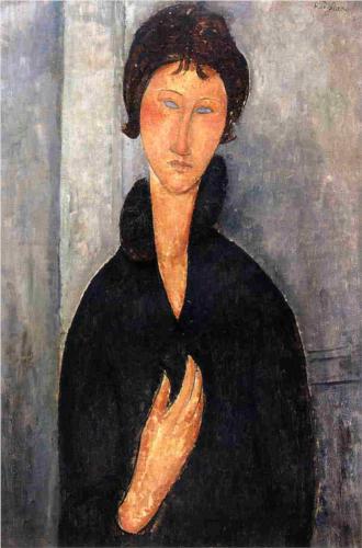 Каземир Малевич :: Женщина с голубыми глазами (1918)